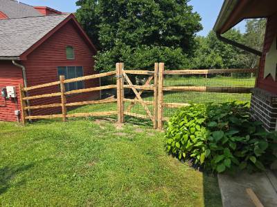 Fence installation for Scott G.