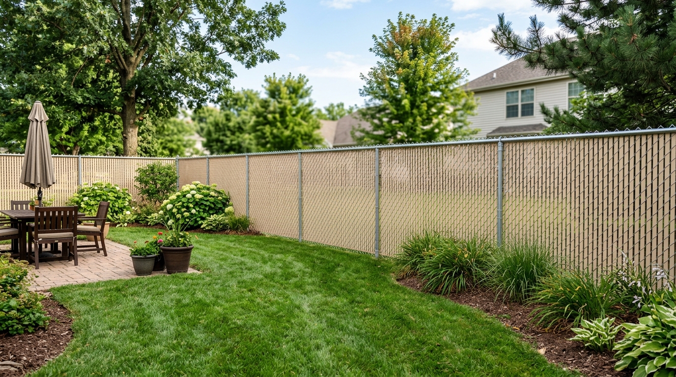 Privacy Slat Chain Link