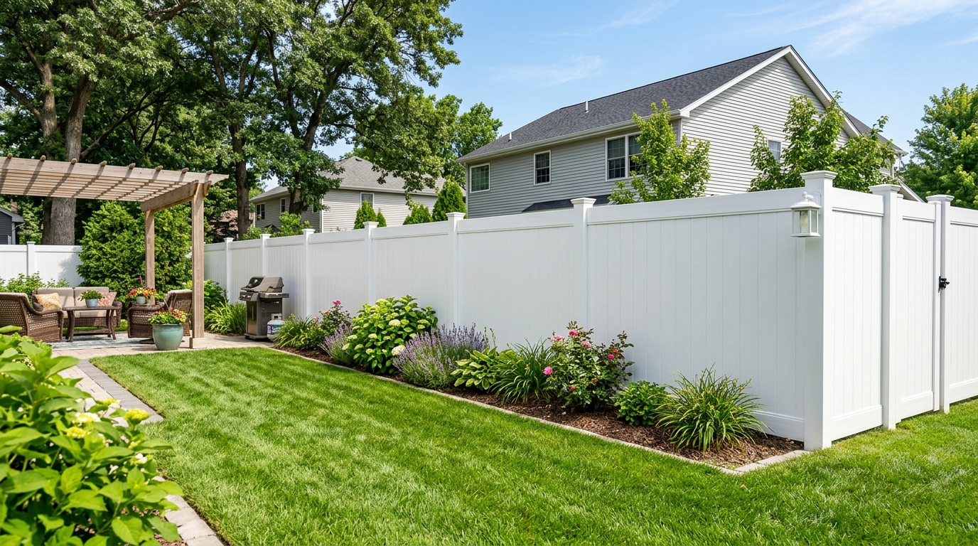 Vinyl Privacy Fence